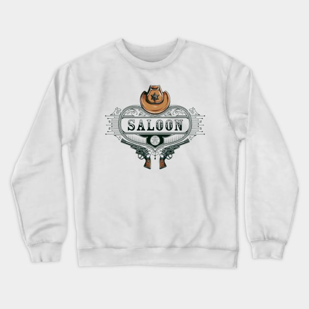 Texas Holdem Crewneck Sweatshirt by eufritz